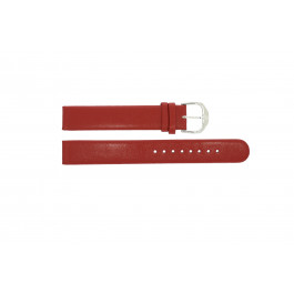 Correa de reloj Mondaine BM20044 / FE3116.30Q.XL Cuero Rojo 16mm