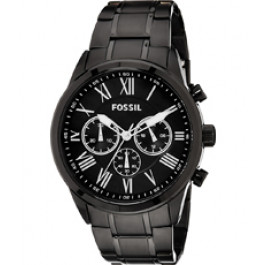 Correa de reloj Fossil BQ1743 Acero Negro 22mm