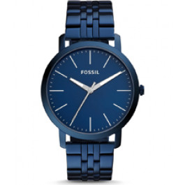 Correa de reloj Fossil BQ2324 Acero inoxidable Azul 22mm