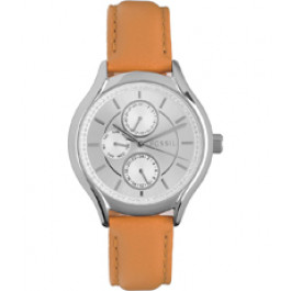 Correa de reloj Fossil BQ3019 Cuero Marrón 18mm