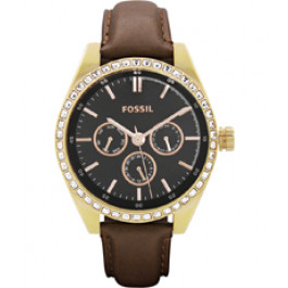 Correa de reloj Fossil BQ3060 Cuero Marrón 18mm
