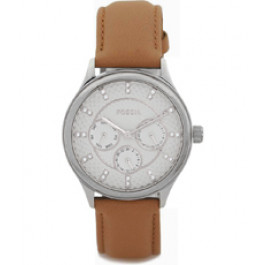 Correa de reloj Fossil BQ3092 Cuero Marrón 18mm