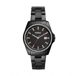 Correa de reloj Fossil BQ3318 Acero Negro 20mm