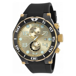 Correa de reloj Invicta 17815.01 Caucho Negro