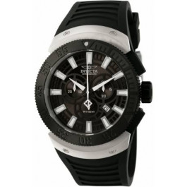 Correa de reloj Invicta 0659 Caucho Negro 10-12mm