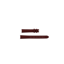 Correa de reloj Burberry BU10102 Cuero Rojo 14mm