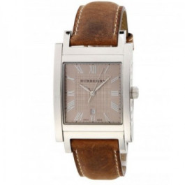 Correa de reloj Burberry BU1553 Cuero Marrón 20mm