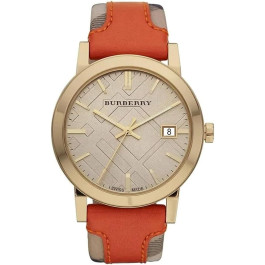 Correa de reloj Burberry BU9016 Cuero/Plástico Multicolor 20mm