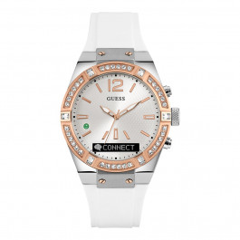 Correa de reloj Guess C0002M2 Silicona Blanco