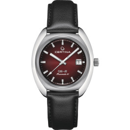 Correa de reloj Certina C604023363.C0244071742100A Cuero Negro 20mm