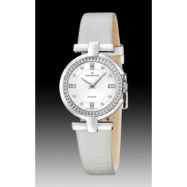 Correa de reloj Candino C4560-1 Cuero Gris 16mm