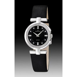 Correa de reloj Candino C4560-2 Cuero Negro 16mm