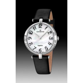 Correa de reloj Candino C4601-4 Cuero Negro 3mm