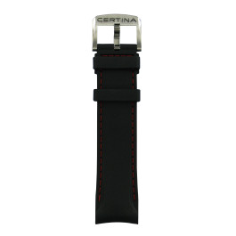 Correa de reloj Certina C0244471705103A Caucho Negro