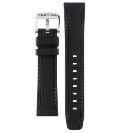 Correa de reloj Certina C603024416 Nylon/perlón Negro 20mm