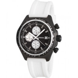 Correa de reloj Fossil CH2778 Silicona Blanco 22mm
