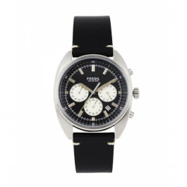 Correa de reloj Fossil CH3043 Cuero Negro 22mm