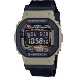 Correa de reloj Casio DW-5610SUS-5 Nylon/perlón Negro
