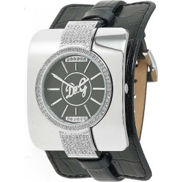 Correa de reloj Dolce & Gabbana DW0161 Piel de cocodrilo Negro 10mm