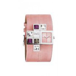 Correa de reloj Dolce & Gabbana DW0176 Cuero Rosa 37mm