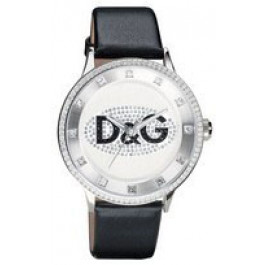 Correa de reloj Dolce & Gabbana DW0507 / DW0503 Cuero Negro 22mm