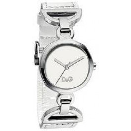 Correa de reloj Dolce & Gabbana DW0725 Cuero Blanco 24mm