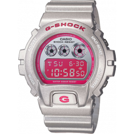 Correa de reloj Casio 10349897 / DW6900CB-8 Plástico Gris 16mm