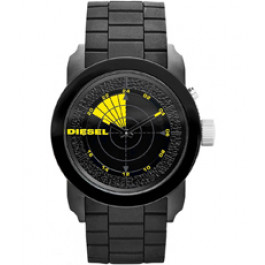 Correa de reloj Diesel DZ1605 Silicona Negro 24mm