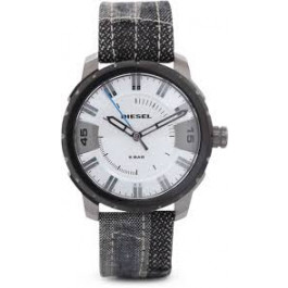 Correa de reloj Diesel DZ1774 Cuero/Textil Pantalones 20mm