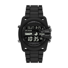 Correa de reloj Diesel DZ2158 Silicona Negro 28mm