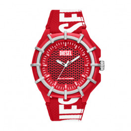 Correa de reloj Diesel DZ4621 Nylon/perlón Rojo 24mm