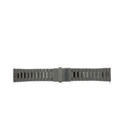 Correa de reloj Diesel DZT2004 Acero inoxidable Gris antracita 24mm
