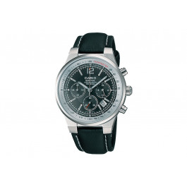 Correa de reloj Casio EF-500L-1AV Cuero Negro 14mm
