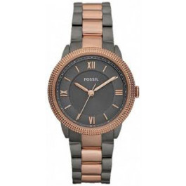 Correa de reloj Fossil ES3075 Acero inoxidable Gris antracita 16mm