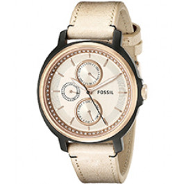 Correa de reloj Fossil ES3772 Cuero Beige 18-20mm variabel