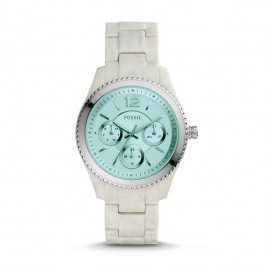 Correa de reloj Fossil ES4019 Plástico Marrón 18mm