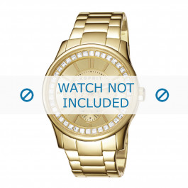 Correa de reloj Esprit ES105442-008 Acero Chapado en oro 22mm