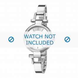 Esprit correa de reloj ES107632-004 Metal Plateado