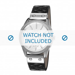 Esprit correa de reloj ES107732-001 Cuero Negro