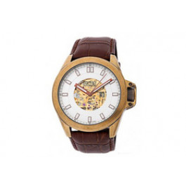 Correa de reloj Esprit ES101321 Piel de cocodrilo Marrón 22mm