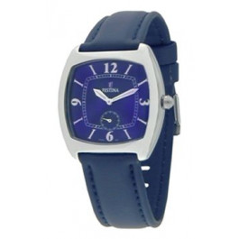 Correa de reloj Festina F16041-6 Cuero Azul 22mm
