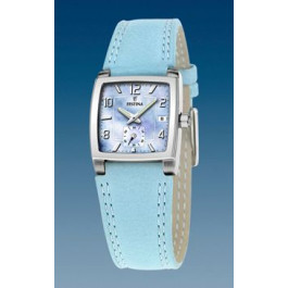 Correa de reloj Festina F16181-F Cuero Azul claro