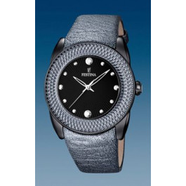 Correa de reloj Festina F16591-D Cuero Gris 24mm