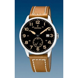 Correa de reloj Festina F20347-6 Cuero Cognac 21mm