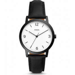 Correa de reloj Fossil FS5431 Cuero Negro 20mm