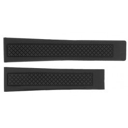 Correa de reloj Tag Heuer FT6021 Caucho Negro 22mm