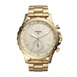 Correa de reloj Fossil FTW1142 Acero Chapado en oro 24mm