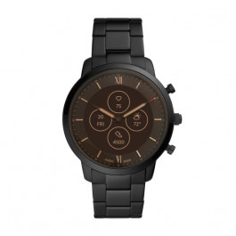 Correa de reloj Fossil FTW7027 Acero Negro 22mm