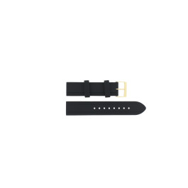 Correa de reloj Guess W0315L1 Caucho Negro 20mm