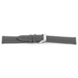 Correa de reloj Universal E882 Cuero Gris 16mm